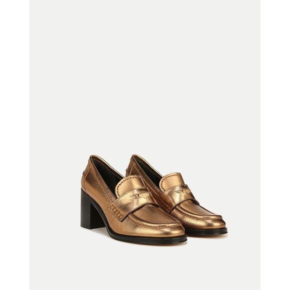 Veronica Beard Penny Leather Loafer Heel-NWT - Picture 1 of 4